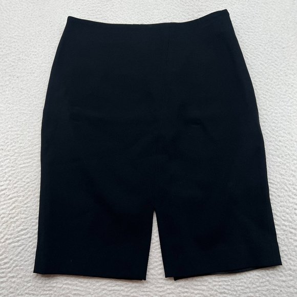 BABATON by Aritzia | Jax Pencil Front Rear Slit Skirt Black Size 6 - Picture 2 of 9